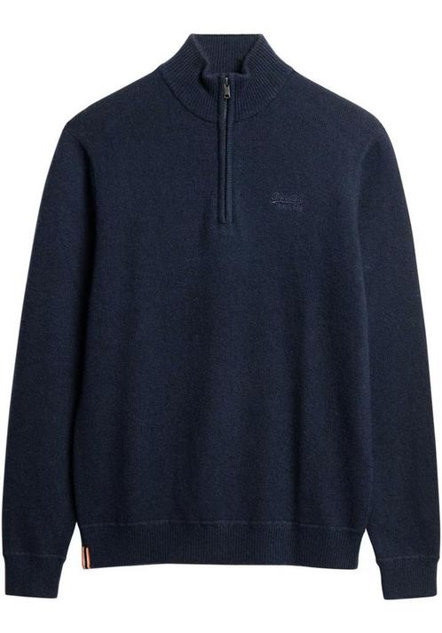 -50% Superdry  Superdry Turtle zip navy  maat XXL, Kleding | Heren, Truien en Vesten, Blauw, Nieuw, Verzenden