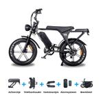 OUXI V8 3.0 Fatbike - Achterzitje + Telefoonhouder +, Ophalen, Nieuw, Overige merken