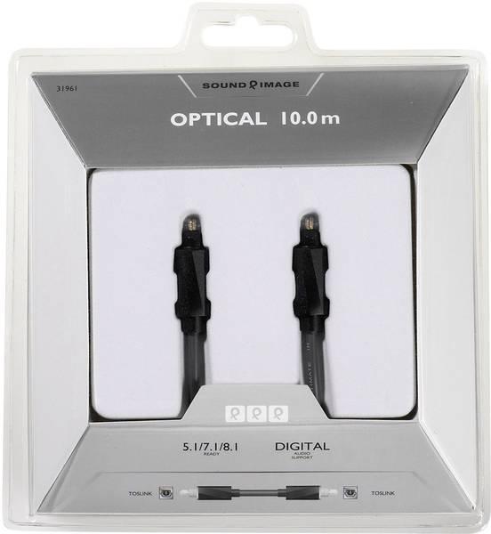 Vivanco hoogwaardige optische kabel 10m, Audio, Tv en Foto, Televisiebeugels, Verzenden