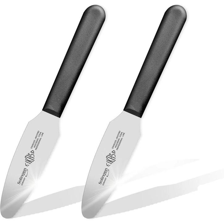 Eikaso Solingen Ontbijtmessen 2 Stuks – Gekarteld Lemmet.., Huis en Inrichting, Keuken | Bestek, Bestekset, Nieuw, Rvs of Chroom