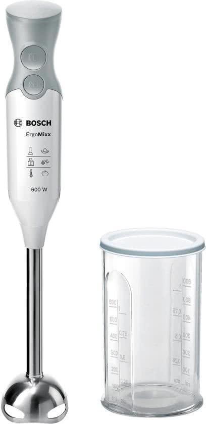 Bosch MSM66110 ErgoMixx - Staafmixer met maatbeker - Wit, Witgoed en Apparatuur, Keukenmixers, Verzenden