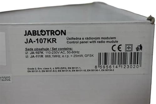 Jablotron Alarmcentrale, Doe-het-zelf en Verbouw, Alarmsystemen, Verzenden