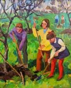 Pokataeva Natalia Alekseevna (1947, Riesa-DDR) - Lezione di, Antiek en Kunst, Kunst | Schilderijen | Klassiek