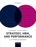 Boek Strategy, HRM, and Performance, Zo goed als nieuw, Verzenden