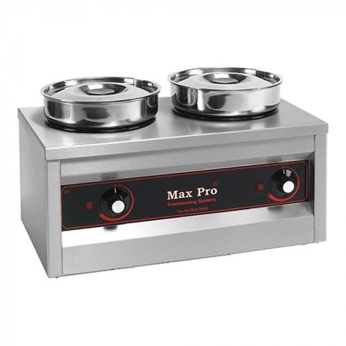 Dubbele Chocolade warmer | 2x4,5 Liter | RVS HorecaTraders, Zakelijke goederen, Horeca | Keukenapparatuur, Verzenden