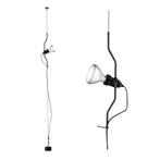 Flos - Achille Castiglioni - Lamp - Dimbare zwarte beugel -