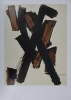 Pierre Soulages (1919-2022) - Brou de noix sur papier 1950