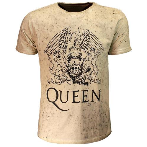 Queen Crest Dip Dye T-Shirt - Officiële Merchandise, Kleding | Heren, T-shirts, Verzenden