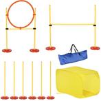 TRUUSK Dog Agility Set Met 4 Obstakels Rood+Geel, Dieren en Toebehoren, Honden-accessoires, Verzenden, Nieuw