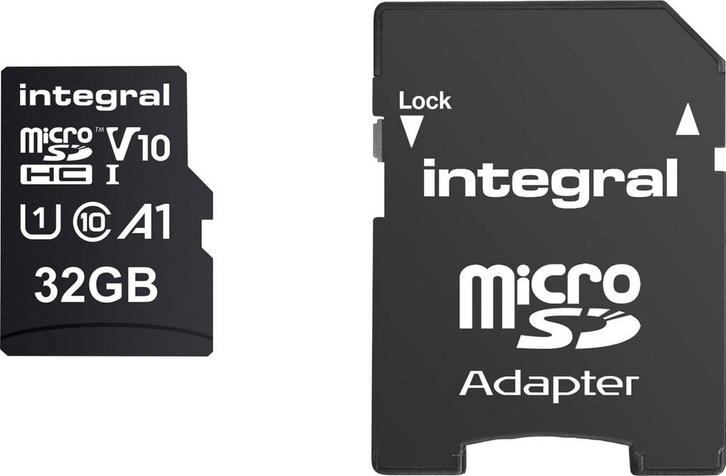 Integral Integral - microSDHC geheugenkaart - 32 GB, Zakelijke goederen, Partijgoederen en Retail | Verpakking en Verzending, Ophalen of Verzenden