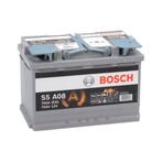 Bosch Auto accu AGM 12 volt 70 ah Type S5A08, Nieuw, Ophalen of Verzenden
