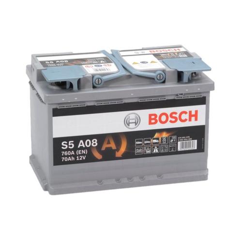 Bosch Auto accu AGM 12 volt 70 ah Type S5A08, Auto-onderdelen, Accu's en Toebehoren, Nieuw, Ophalen of Verzenden
