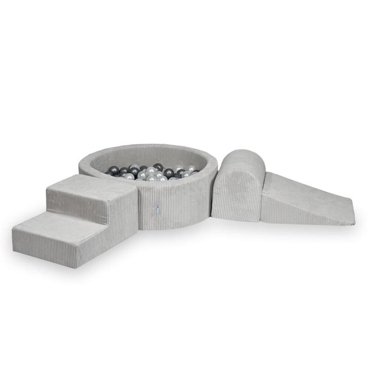 Ballenbak speelset met 3 zachte foamblokken van corduroy..., Kinderen en Baby's, Speelgoed | Educatief en Creatief, Nieuw, Ophalen of Verzenden