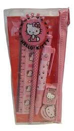 Gevulde Etui 6-delige Schrijfset met diverse schoolartikele, Diversen, Verzenden, Nieuw