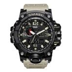 Militair Duik Horloge voor Heren - Rubber Bandje Kwarts, Verzenden, Nieuw, SMAEL