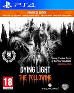 Dying Light  The following Enhanched Edition (ps4, Spelcomputers en Games, Games | Sony PlayStation 4, Ophalen of Verzenden, Zo goed als nieuw