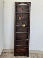 Wandrek - Authentieke Donker Houten Stenenmal - Hout ,, Antiek en Kunst
