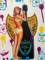 Koen Betjes (1992) - Mel Ramos x Dom Perignon x PopArt -, Antiek en Kunst, Kunst | Designobjecten