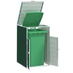 Containerberging voor 1 container 72x81x115 cm staal groen, Huis en Inrichting, Overige Huis en Inrichting, Verzenden, Nieuw