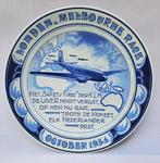 Porceleyne Fles - Bord - Delfts blauw - Uiver -, Antiek en Kunst