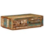 vidaXL Salontafel 89x55x29 cm massief gerecycled hout, Huis en Inrichting, Tafels | Salontafels, Verzenden, Nieuw, Overige houtsoorten