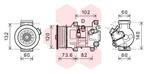 AIRCO COMPRESSOR VOOR TOYOTA AURIS E15 2007-2010 8831002400, Ophalen of Verzenden, Nieuw