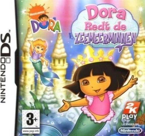 Dora Redt De Zeemeerminnen [Nintendo DS], Spelcomputers en Games, Games | Nintendo DS, Zo goed als nieuw, Ophalen of Verzenden