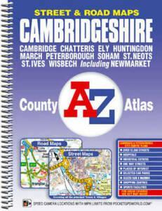 A-Z County Atlas: Cambridgeshire County Atlas by, Boeken, Atlassen en Landkaarten, Gelezen, Verzenden