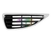 RENAULT MEGANE I, 1999-2002 - GRILLE, chrome, zwart, rechts, Auto-onderdelen, Verlichting, Nieuw, Renault, Verzenden