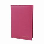 Landley Leren Etui voor Paspoort en Gele Boekje Fuchsia Roze, Verzenden, Nieuw, Overige merken, Leer