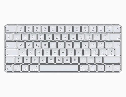 Apple Draadloos Toetsenbord - Zilver - QWERTY - Italiaans, Computers en Software, Toetsenborden, Zo goed als nieuw, Verzenden