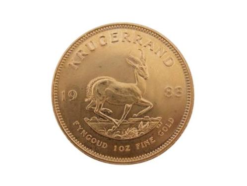 Gouden Krugerrand 1 oz 1983, Postzegels en Munten, Munten | Afrika, Losse munt, Goud, Zuid-Afrika, Verzenden
