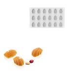 Silikomart Siliconen Vorm Madeleine XS (18) 4,5x3,3x1,6cm, Hobby en Vrije tijd, Taarten en Cupcakes maken, Verzenden, Nieuw