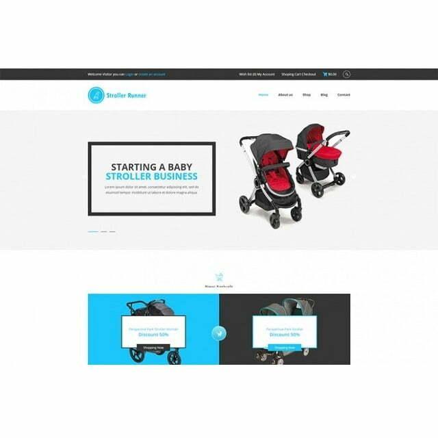 Stroller - HTML Template, Computers en Software, Educatie- en Cursussoftware