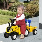 TRUUSK Duwtractor Met Aanhanger, Claxon, Zandspeelgoed, Vana, Kinderen en Baby's, Verzenden, Nieuw