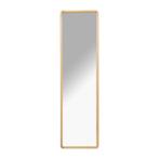Wandspiegel Lindt - rechthoekig - bruin - 125x35 cm, Huis en Inrichting, Woonaccessoires | Spiegels, Verzenden, Nieuw