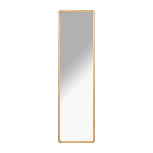 Wandspiegel Lindt - rechthoekig - bruin - 125x35 cm, Huis en Inrichting, Woonaccessoires | Spiegels, Verzenden