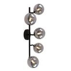 Design wandlamp grijs, Remo, Huis en Inrichting, Lampen | Wandlampen, Ophalen of Verzenden, Nieuw, Glas, Design