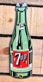 7UP fles reclamebord emaille, Verzenden, Nieuw