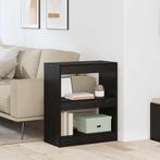 vidaXL Boekenkast Zwart eiken 60 x 30 x 72 cm Bewerkt hout, Minder dan 50 cm, Verzenden, Nieuw, Minder dan 100 cm