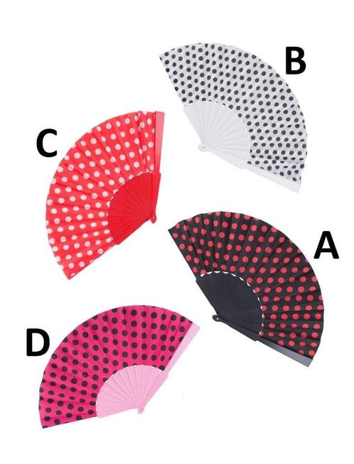 Spaanse waaier bolletjes, Kleding | Dames, Carnavalskleding en Feestkleding, Nieuw, Ophalen of Verzenden