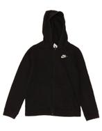 NIKE Boys Zip Hoodie Sweater 12-13 Years Large  Black Cotton, Kleding | Heren, Verzenden, Nieuw