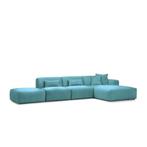 Loungebank Veenendaal - loungebanken - Blauw, Huis en Inrichting, Nieuw, Stof