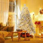 Kerstboom met verlichting - Kunstkerstboom - 180 cm - Met st, Diversen, Kerst, Verzenden, Zo goed als nieuw