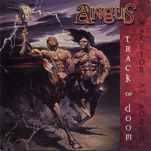 cd - Angus  - Track Of Doom - Warrior Of The World, Cd's en Dvd's, Cd's | Overige Cd's, Zo goed als nieuw, Verzenden