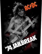 AC/DC - 74 Jailbreak - Backpatch officiële merchandise, Verzamelen, Muziek, Artiesten en Beroemdheden, Nieuw, Ophalen of Verzenden