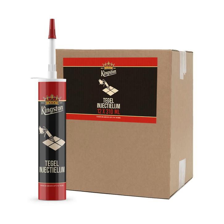 Kingston tegel injectielijm 12x 310 ml, Doe-het-zelf en Verbouw, Overige Doe-het-zelf en Verbouw, Nieuw, Verzenden