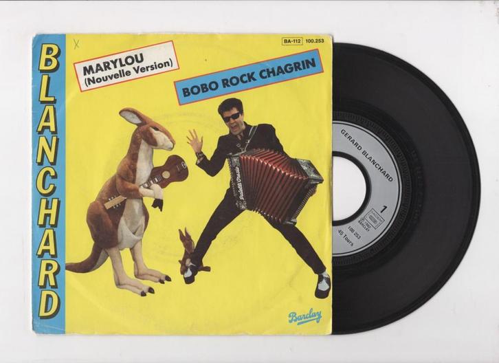 Gérard Blanchard – Marylou / Bobo Rock Chagrin (1-7-V..., Cd's en Dvd's, Vinyl Singles, Verzenden