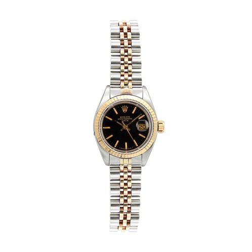 Rolex Lady-Datejust 26 6917 uit 1970, Sieraden, Tassen en Uiterlijk, Horloges | Dames, Polshorloge, Gebruikt, Rolex, Verzenden