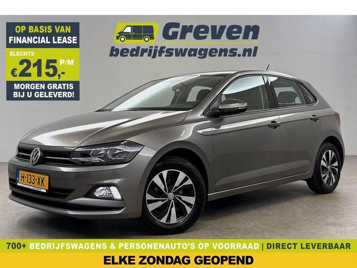 Volkswagen Polo 1.0 TSI LED Adaptive Stoelverwarming Climate, Auto's, Volkswagen, Te koop, Handgeschakeld, Financial lease, Benzine
